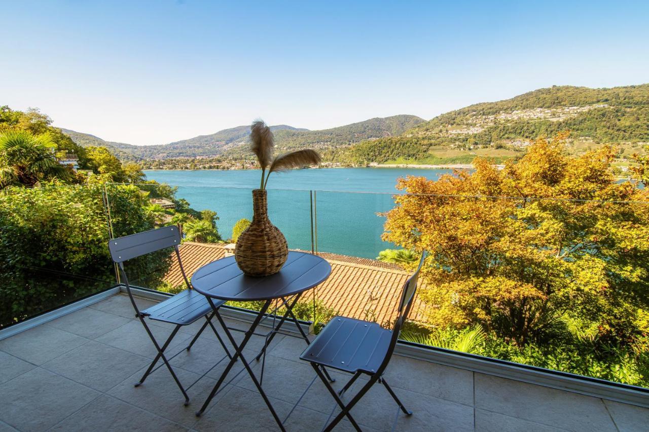La Palma 1 By Quokka 360 - Modern Panoramic Lake View Flat Montagnola المظهر الخارجي الصورة