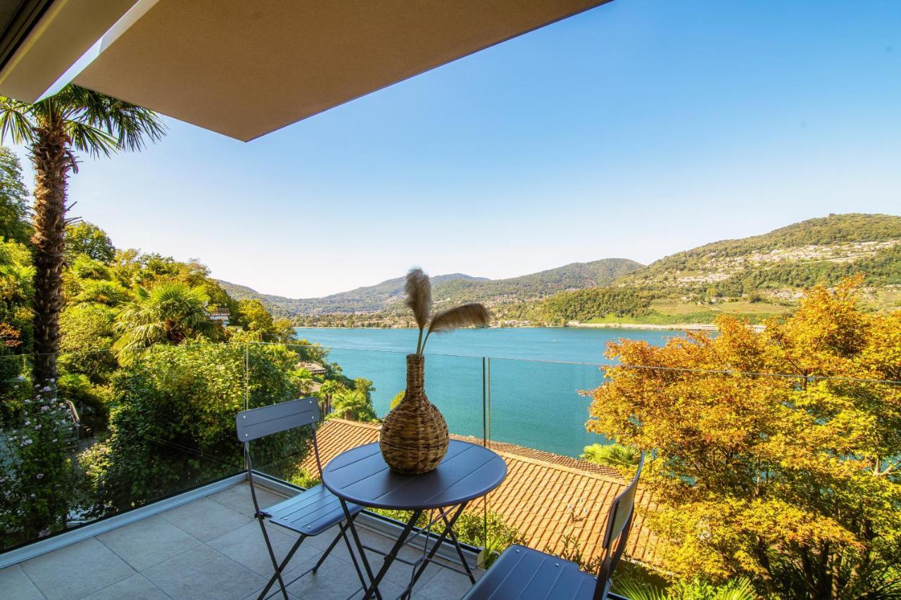 La Palma 1 By Quokka 360 - Modern Panoramic Lake View Flat Montagnola المظهر الخارجي الصورة
